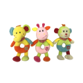 Animal Rattle For Baby Plush Baby Rattle for Sale Factory